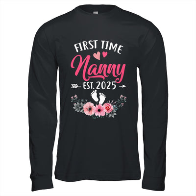 First Time Nanny Promoted To Nanny Est 2025 Mothers Day Shirt & Hoodie | siriusteestore