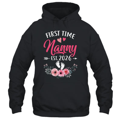 First Time Nanny Promoted To Nanny Est 2026 Mothers Day Shirt & Tank Top | siriusteestore