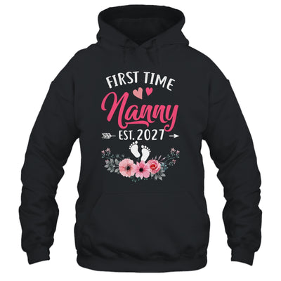 First Time Nanny Promoted To Nanny Est 2027 Mothers Day Shirt & Tank Top | siriusteestore