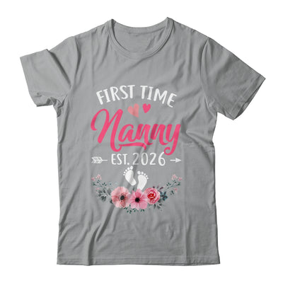 First Time Nanny Promoted To Nanny Est 2027 Mothers Day Shirt & Tank Top | siriusteestore