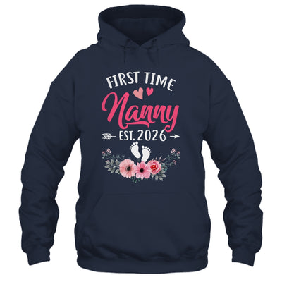 First Time Nanny Promoted To Nanny Est 2027 Mothers Day Shirt & Tank Top | siriusteestore