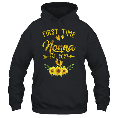 First Time Nonna Est 2027 Sunflower Promoted To Nonna Shirt & Tank Top | siriusteestore