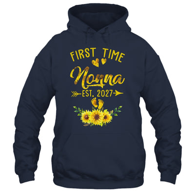 First Time Nonna Est 2027 Sunflower Promoted To Nonna Shirt & Tank Top | siriusteestore