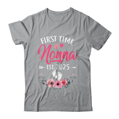 First Time Nonna Promoted To Nonna Est 2025 Mothers Day Shirt & Hoodie | siriusteestore