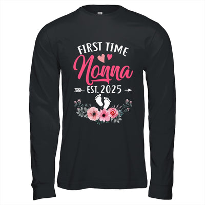 First Time Nonna Promoted To Nonna Est 2025 Mothers Day Shirt & Hoodie | siriusteestore