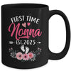 First Time Nonna Promoted To Nonna Est 2025 Mothers Day Mug | siriusteestore