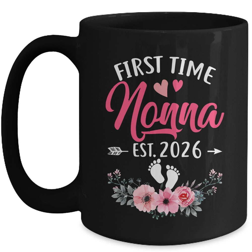 First Time Nonna Promoted To Nonna Est 2026 Mothers Day Mug | siriusteestore