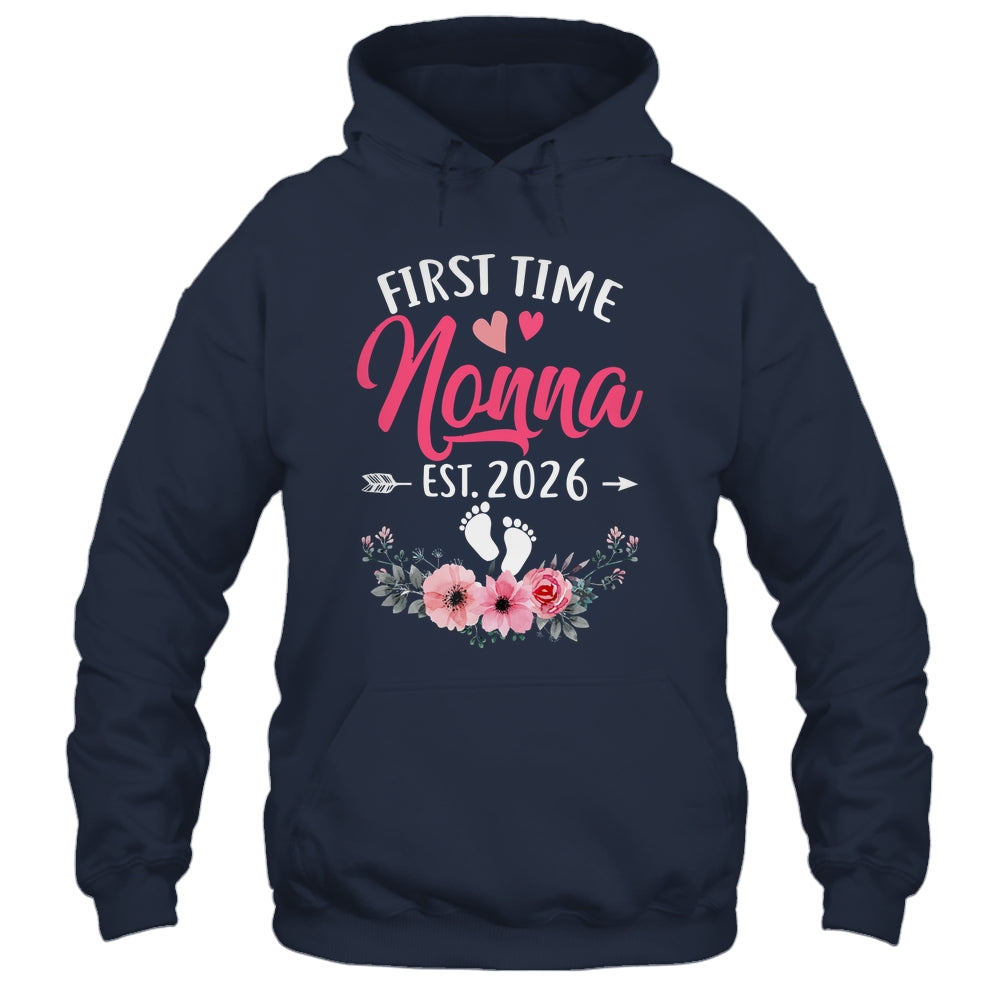 First Time Nonna Promoted To Nonna Est 2026 Mothers Day Shirt & Tank Top | siriusteestore