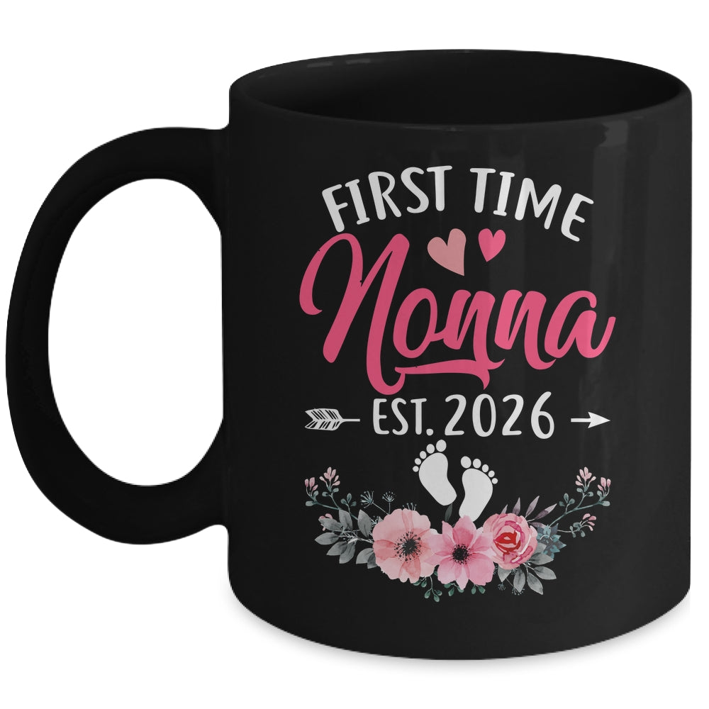 First Time Nonna Promoted To Nonna Est 2027 Mothers Day Mug | siriusteestore