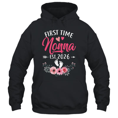First Time Nonna Promoted To Nonna Est 2027 Mothers Day Shirt & Tank Top | siriusteestore