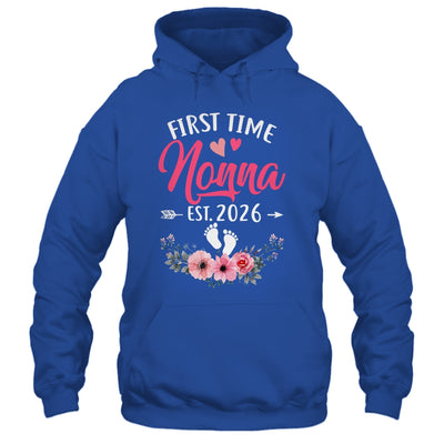 First Time Nonna Promoted To Nonna Est 2027 Mothers Day Shirt & Tank Top | siriusteestore