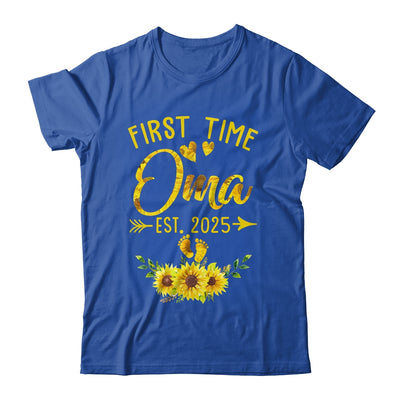 First Time Oma Est 2025 Sunflower Promoted To Oma Shirt & Tank Top | siriusteestore