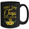 First Time Oma Est 2025 Sunflower Promoted To Oma Mug | siriusteestore