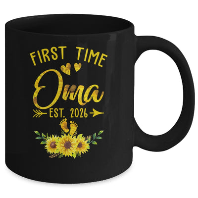 First Time Oma Est 2026 Sunflower Promoted To Oma Mug | siriusteestore