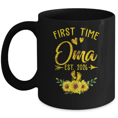 First Time Oma Est 2026 Sunflower Promoted To Oma Mug | siriusteestore