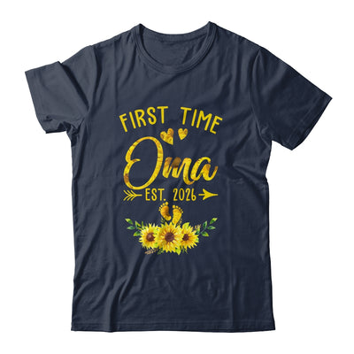 First Time Oma Est 2026 Sunflower Promoted To Oma Shirt & Tank Top | siriusteestore
