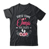 First Time Oma Promoted To Oma Est 2025 Mothers Day Shirt & Hoodie | siriusteestore