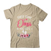 First Time Oma Promoted To Oma Est 2025 Mothers Day Shirt & Hoodie | siriusteestore