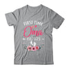 First Time Oma Promoted To Oma Est 2025 Mothers Day Shirt & Hoodie | siriusteestore