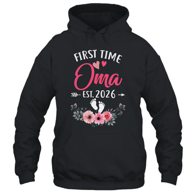 First Time Oma Promoted To Oma Est 2027 Mothers Day Shirt & Tank Top | siriusteestore