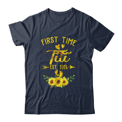 First Time Titi Est 2026 Sunflower Promoted To Titi Shirt & Tank Top | siriusteestore