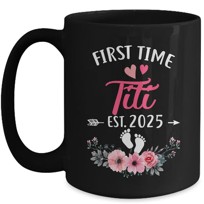 First Time Titi Promoted To Titi Est 2025 Mothers Day Mug | siriusteestore