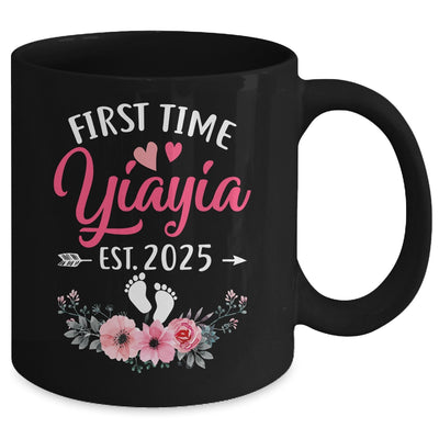 First Time Yiayia Promoted To Yiayia Est 2025 Mothers Day Mug | siriusteestore