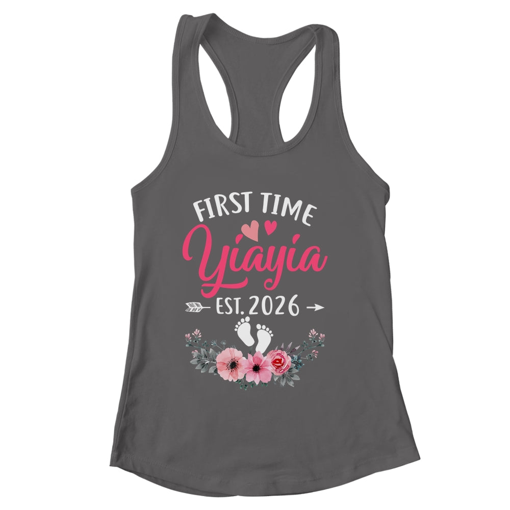 First Time Yiayia Promoted To Yiayia Est 2026 Mothers Day Shirt & Tank Top | siriusteestore
