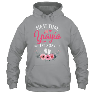 First Time Yiayia Promoted To Yiayia Est 2027 Mothers Day Shirt & Tank Top | siriusteestore