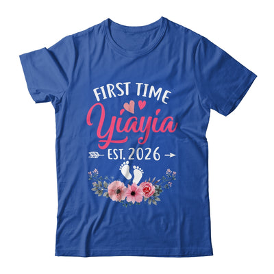 First Time Yiayia Promoted To Yiayia Est 2027 Mothers Day Shirt & Tank Top | siriusteestore