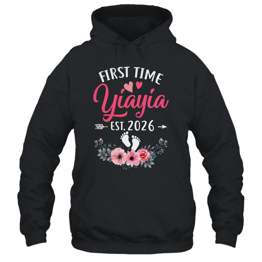 First Time Yiayia Promoted To Yiayia Est 2027 Mothers Day Shirt & Tank Top | siriusteestore
