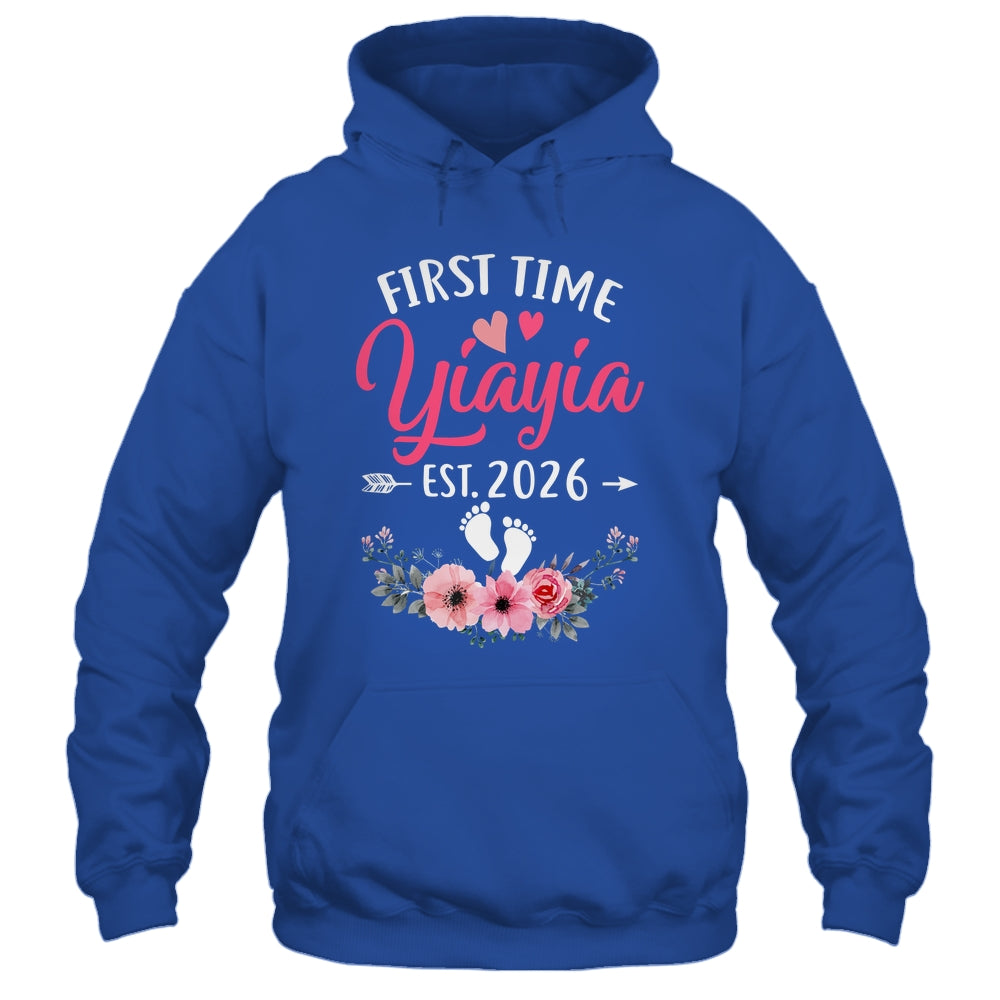 First Time Yiayia Promoted To Yiayia Est 2027 Mothers Day Shirt & Tank Top | siriusteestore