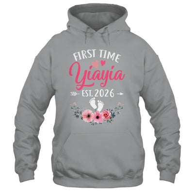 First Time Yiayia Promoted To Yiayia Est 2027 Mothers Day Shirt & Tank Top | siriusteestore