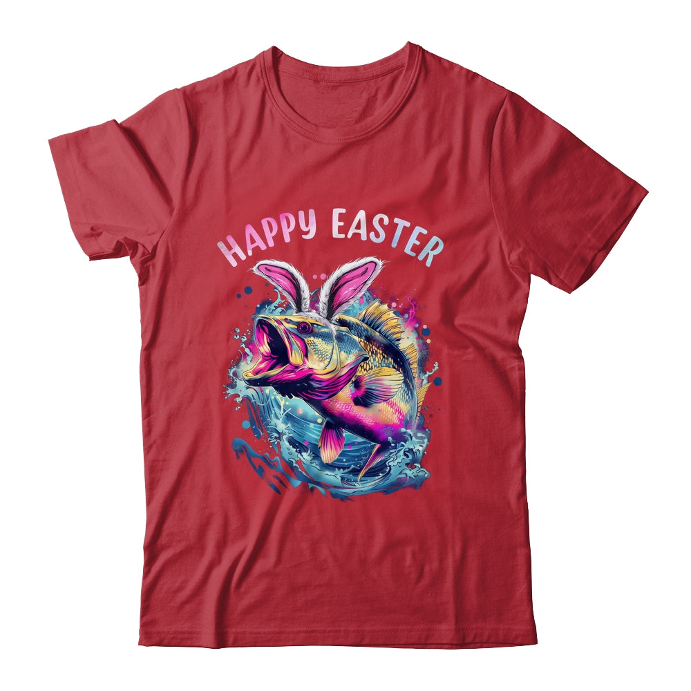 Fisherman Bunny Ears Funny Fish Easter Holiday Eggs Fishing Shirt & Hoodie | siriusteestore