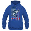 Fishing American Flag Vintage USA Bass Fisherman Shirt & Hoodie | siriusteestore