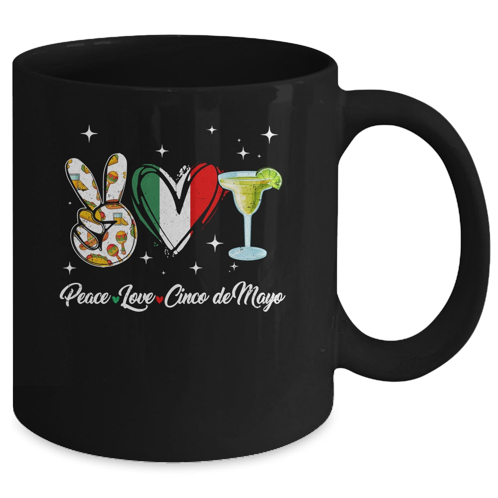 Flamingo Drinking Margarita Mexican Poncho Cinco De Mayo Mug | siriusteestore