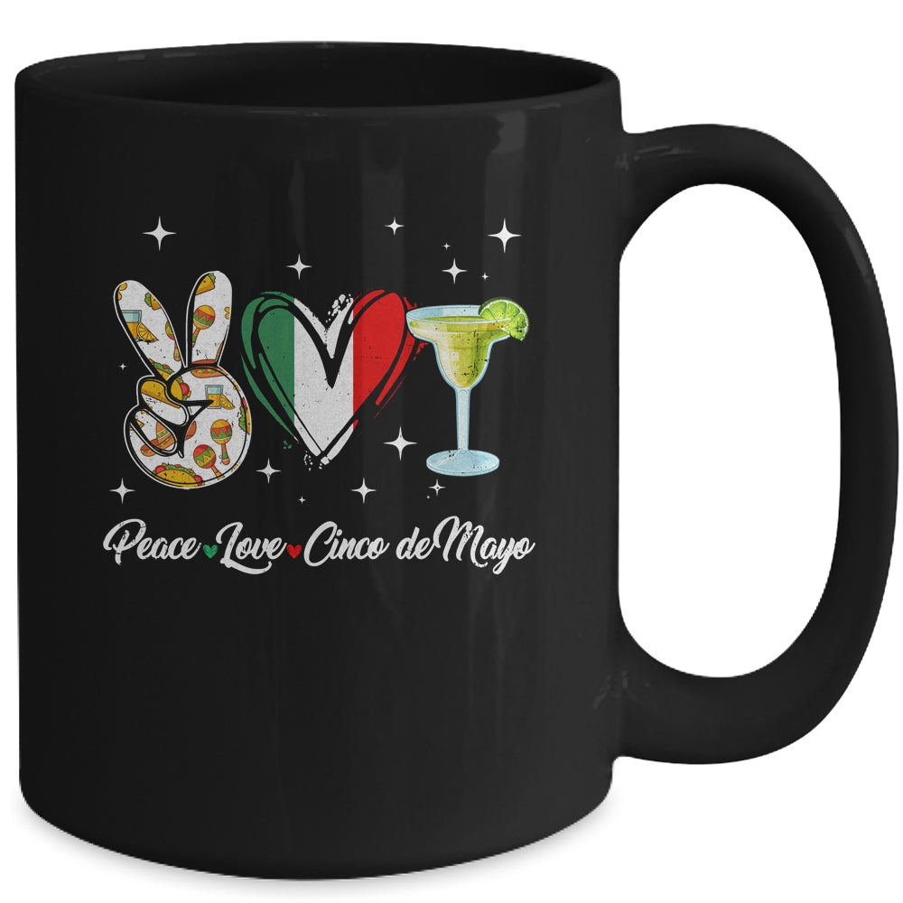 Flamingo Drinking Margarita Mexican Poncho Cinco De Mayo Mug | siriusteestore