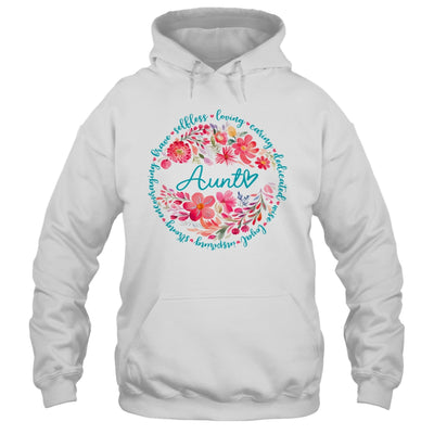 Floral Aunt Mothers Day Gardener Cute Wildflowers Women Shirt & Tank Top | siriusteestore