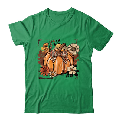 Floral Fall Pumpki Boho Pumpkin Coquette Vintage Autumn Shirt & Sweatshirt | siriusteestore