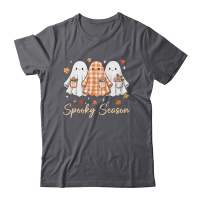 Floral Ghost Patchwork Fall Autumn Spooky Season Halloween Shirt & Sweatshirt | siriusteestore