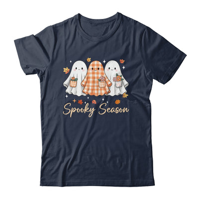 Floral Ghost Patchwork Fall Autumn Spooky Season Halloween Shirt & Sweatshirt | siriusteestore