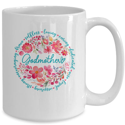 Floral Godmother Mothers Day Gardener Cute Wildflowers Women Mug | siriusteestore