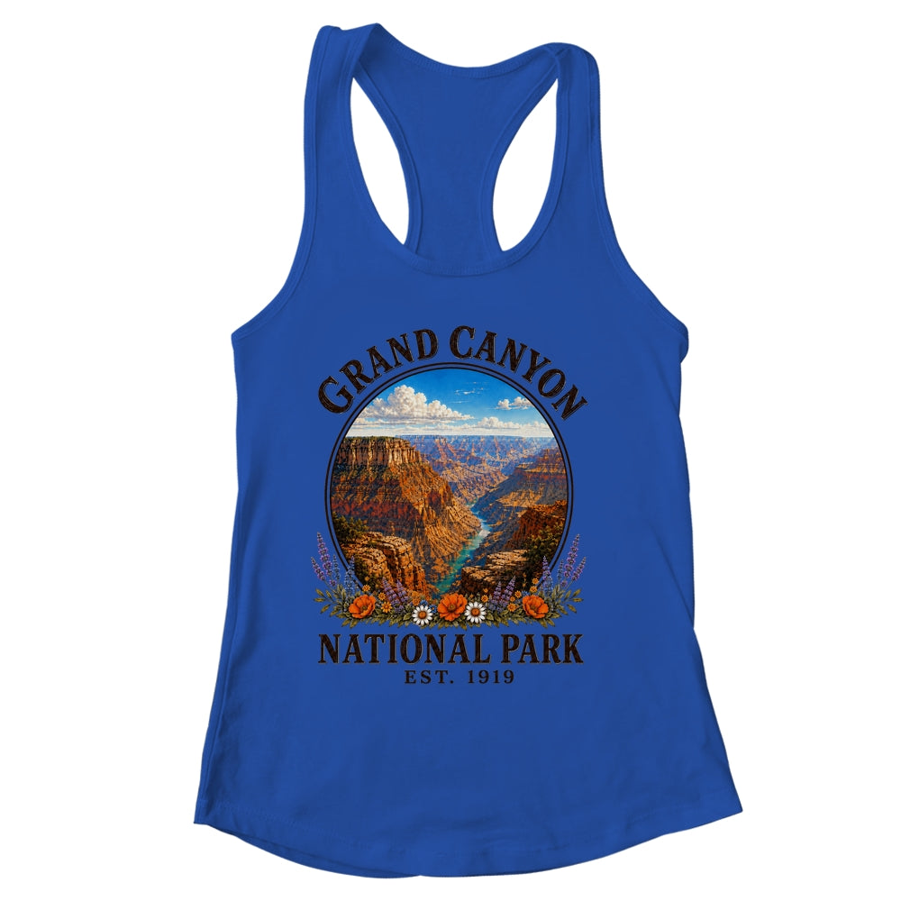 Floral Grand Canyon National Park Hiking Camping Outdoor Shirt & Tank Top | siriusteestore