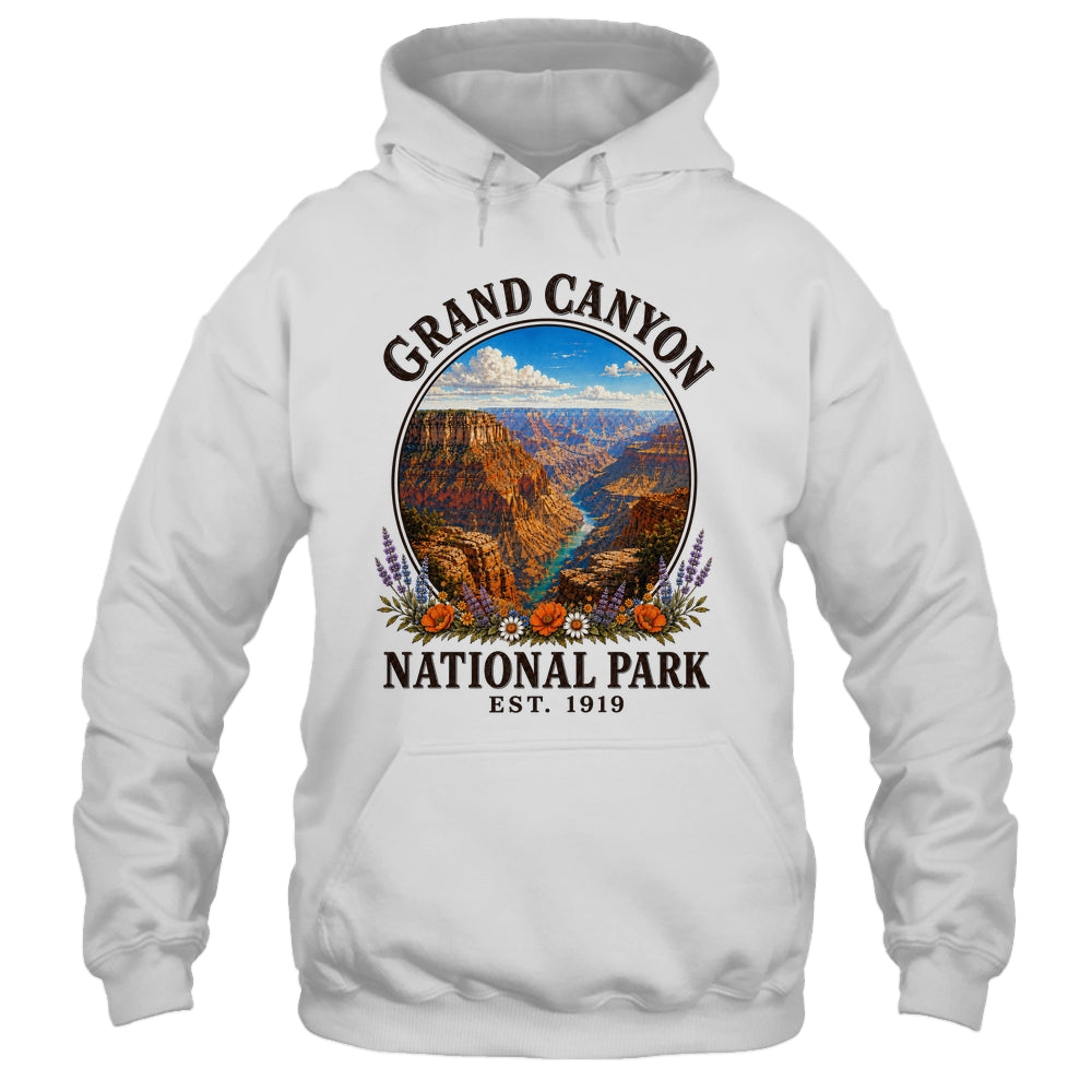 Floral Grand Canyon National Park Hiking Camping Outdoor Shirt & Tank Top | siriusteestore