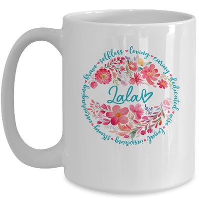 Floral Lala Mothers Day Gardener Cute Wildflowers Women Mug | siriusteestore
