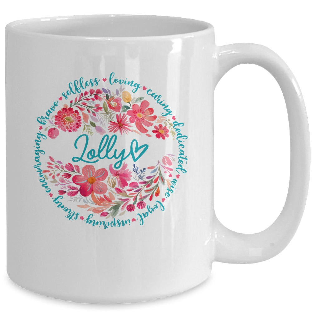 Floral Lolly Mothers Day Gardener Cute Wildflowers Women Mug | siriusteestore