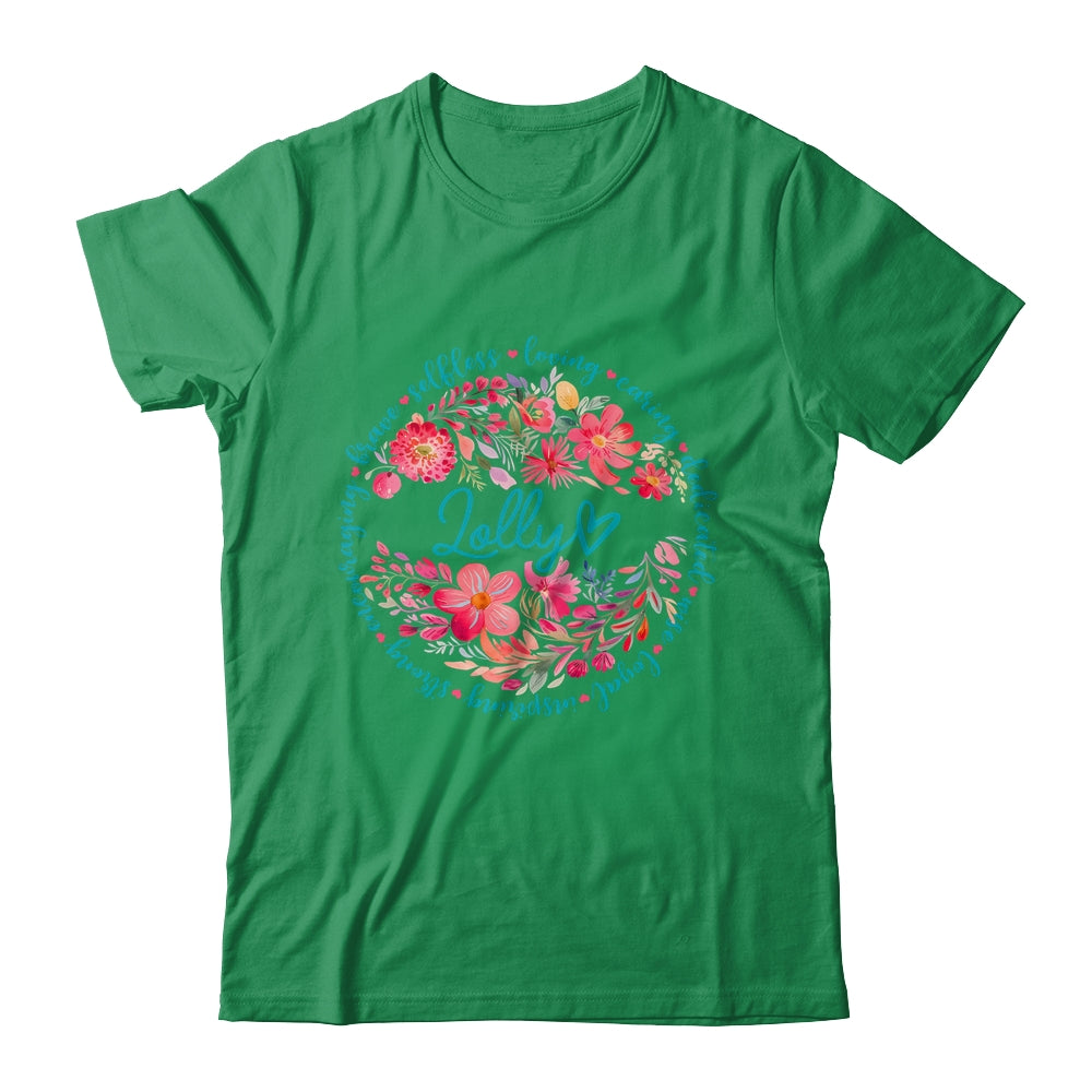 Floral Lolly Mothers Day Gardener Cute Wildflowers Women Shirt & Tank Top | siriusteestore