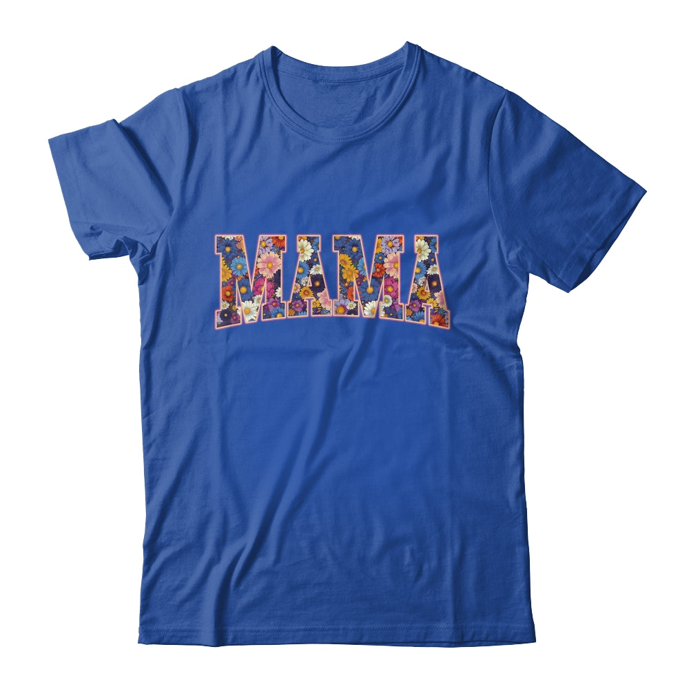 Floral Mama Flower Mom Spring Mama Mother's Day Women Design Shirt & Tank Top | siriusteestore