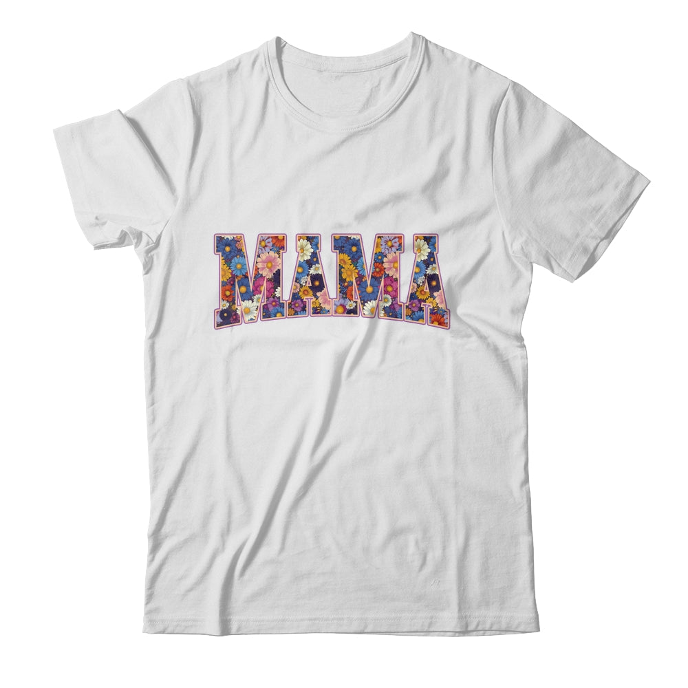 Floral Mama Flower Mom Spring Mama Mother's Day Women Design Shirt & Tank Top | siriusteestore