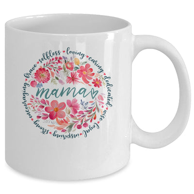 Floral Mama Mothers Day Gardener Cute Mama Flowers Mug | siriusteestore